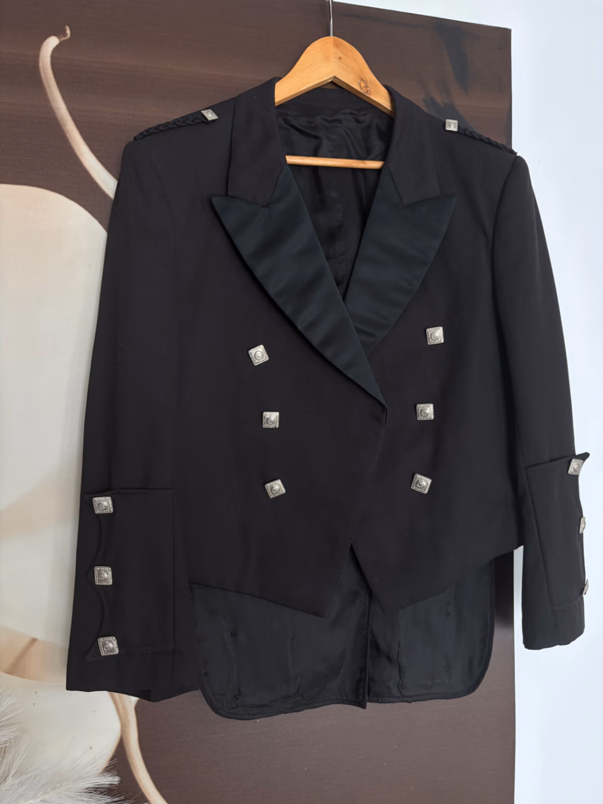 Double-breasted military style blazer, photo 6