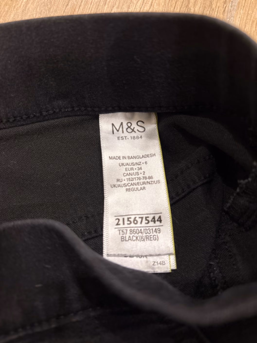 Black Skinny Fit Trousers, photo 4