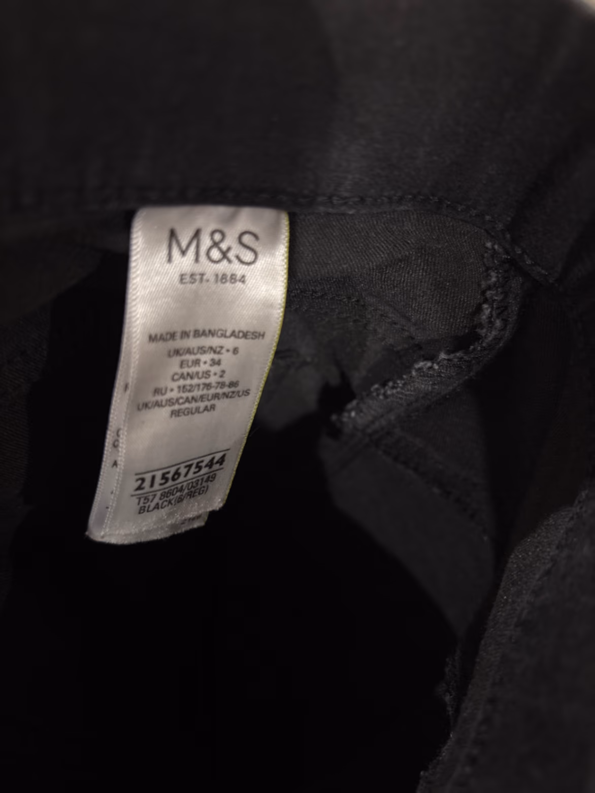 Black Skinny Fit Trousers, photo 5
