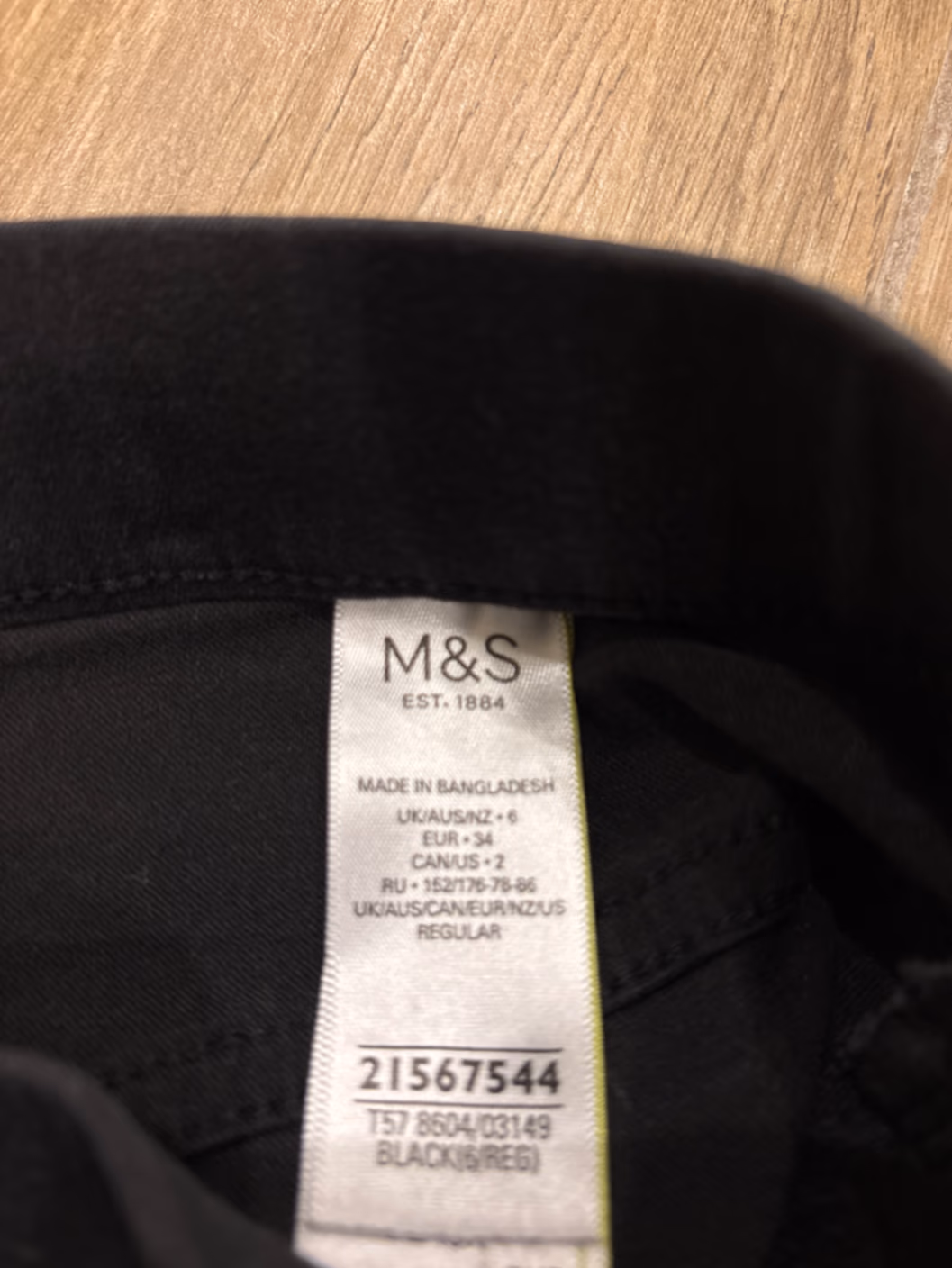 Black Skinny Fit Trousers, photo 3