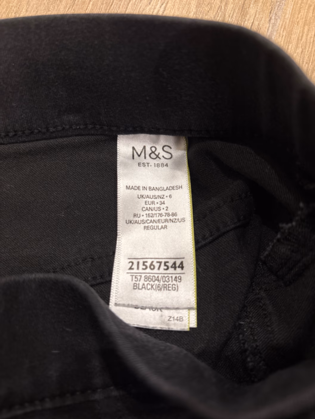 Black Skinny Fit Trousers, photo 2