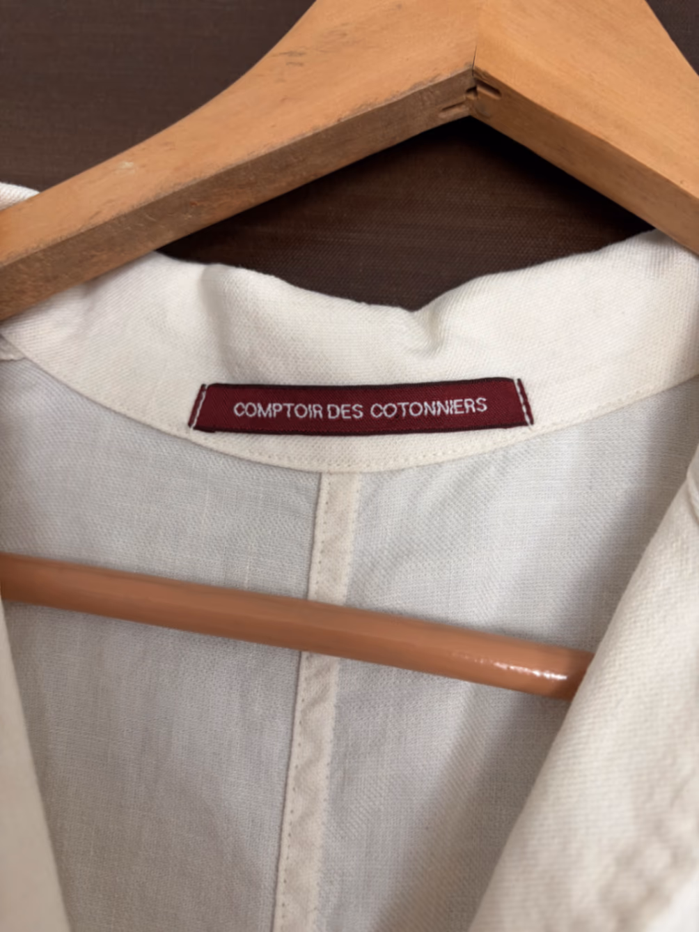 Cream Button Front Short Playsuit, photo 3