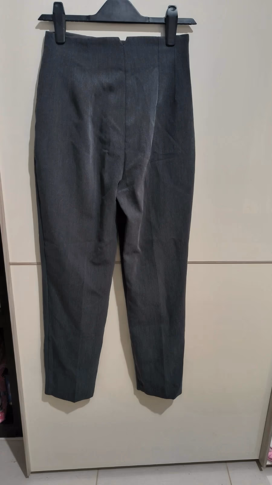 Pantaloni grigi slim fit su misura, foto 3