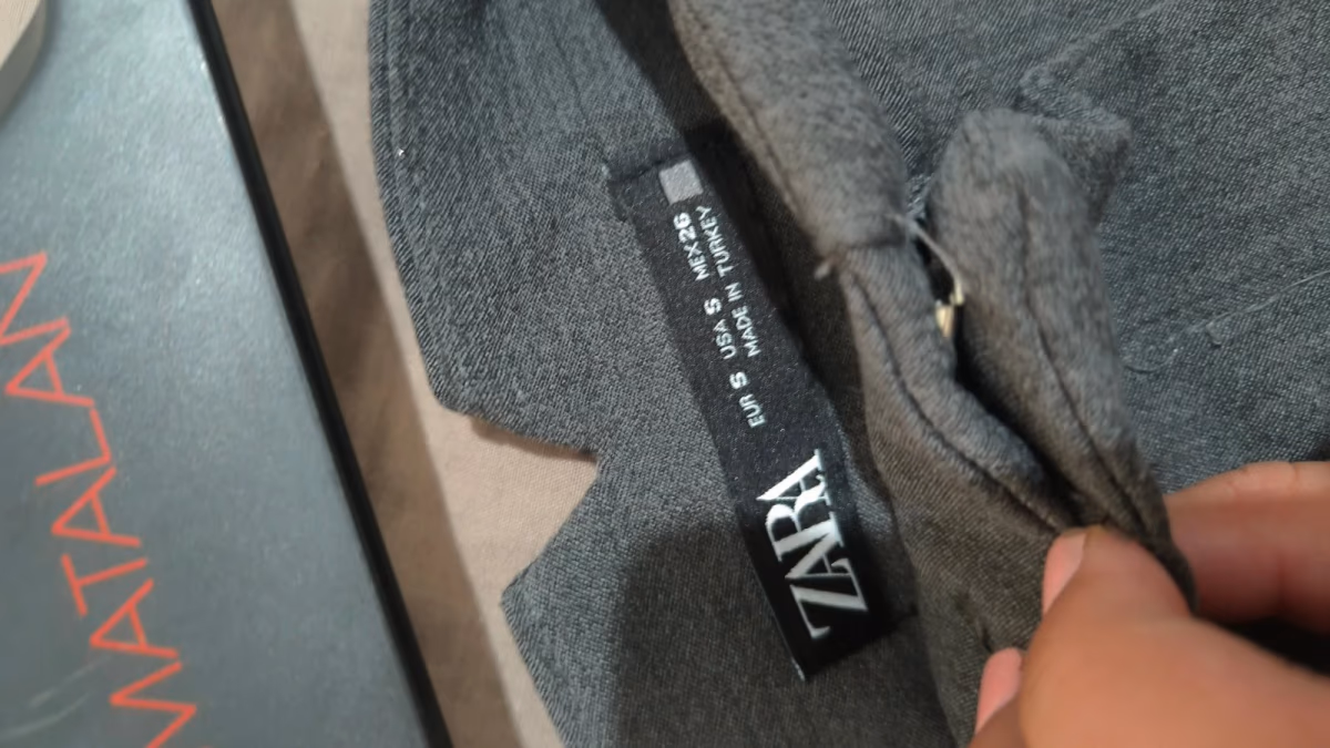 Pantaloni grigi slim fit su misura, foto 5