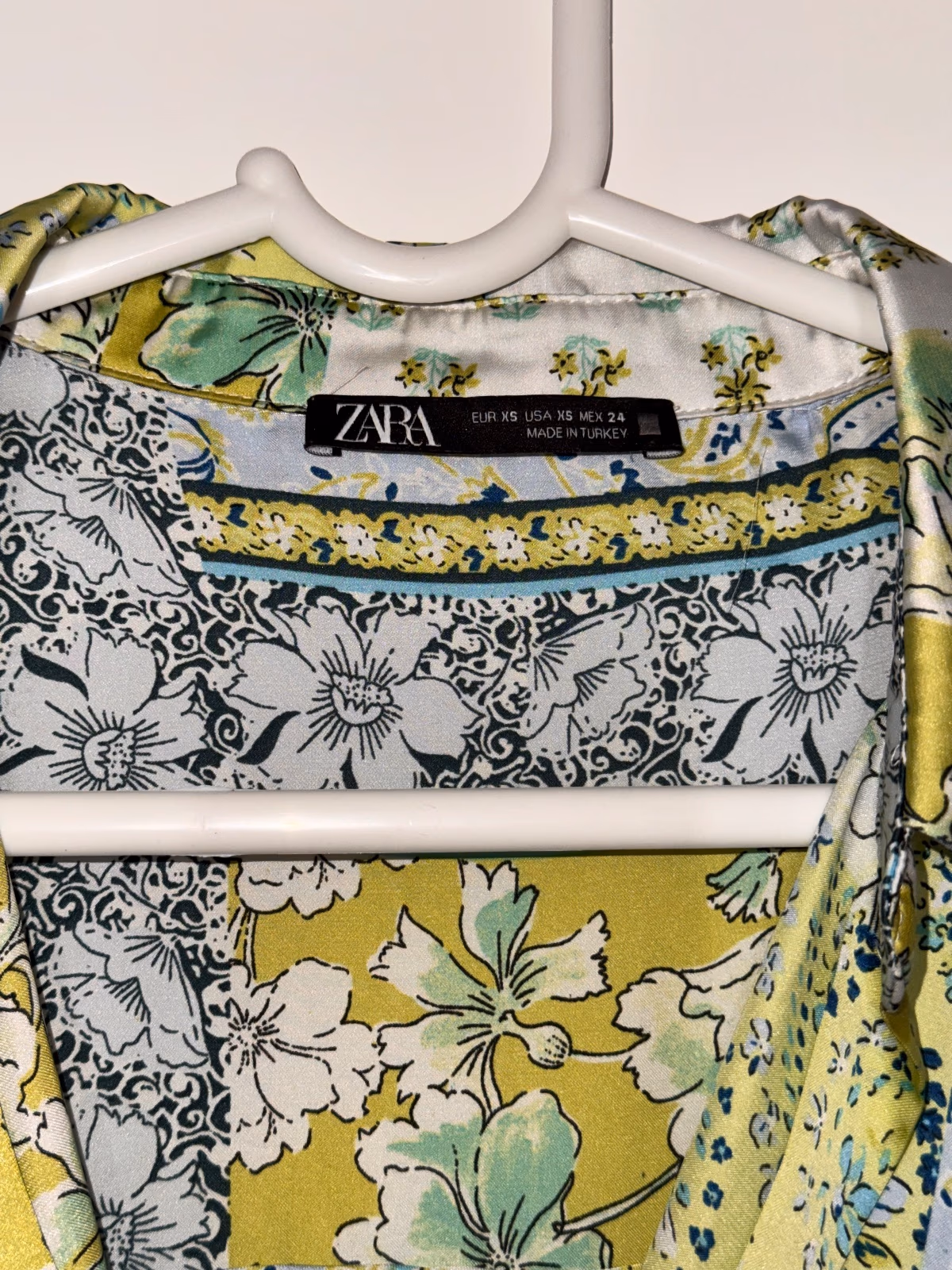 Zara Floral Paisley Print Blouse, photo 4