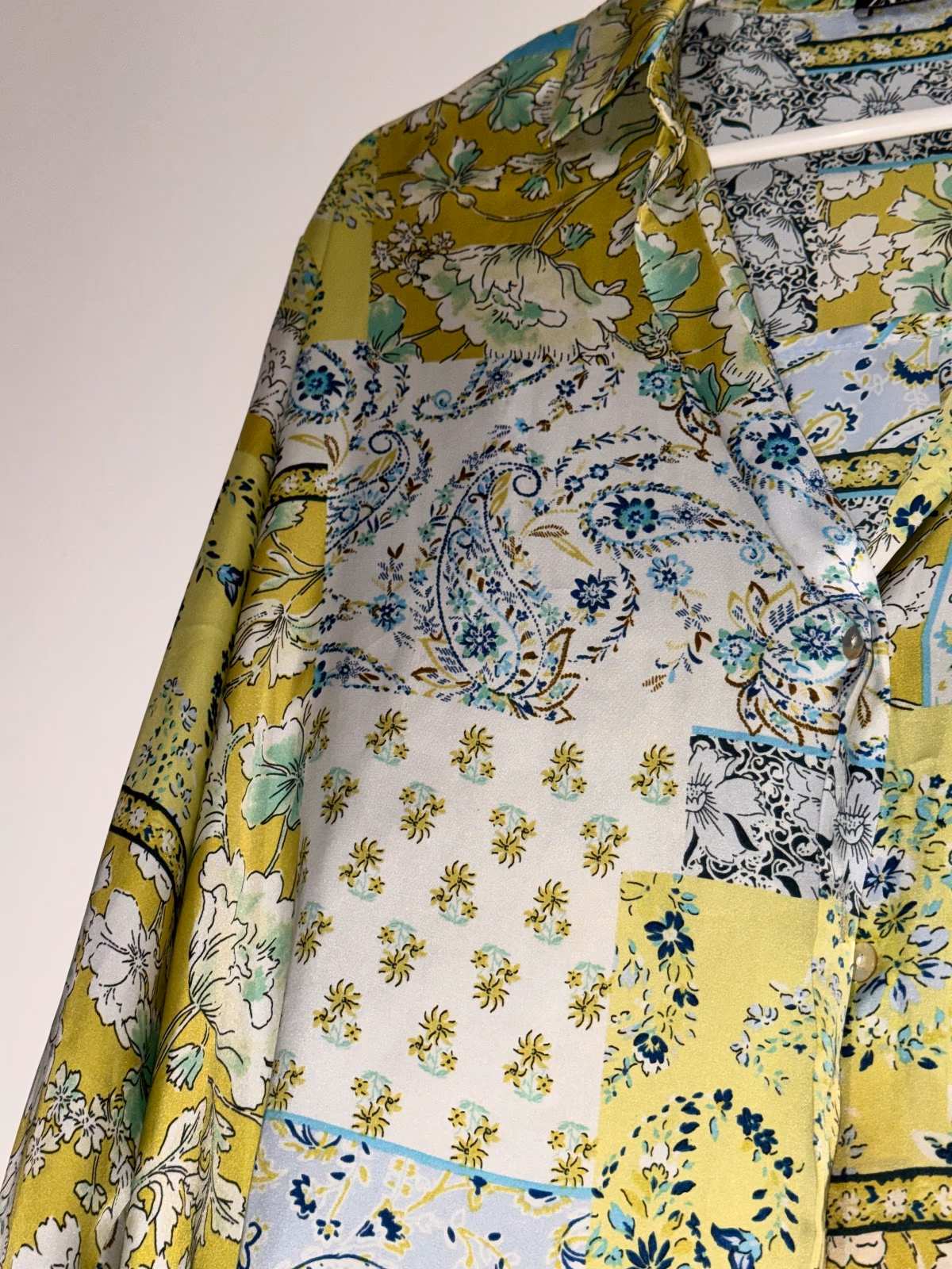 Zara Floral Paisley Print Blouse, photo 2