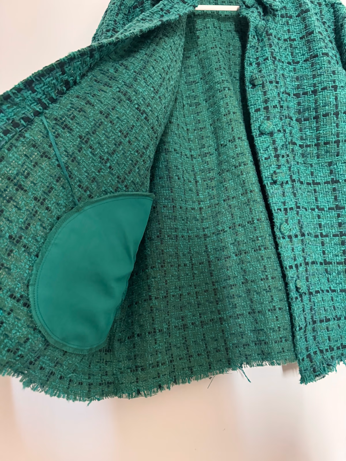 Reserved Green Tweed Style Jacket, photo 2