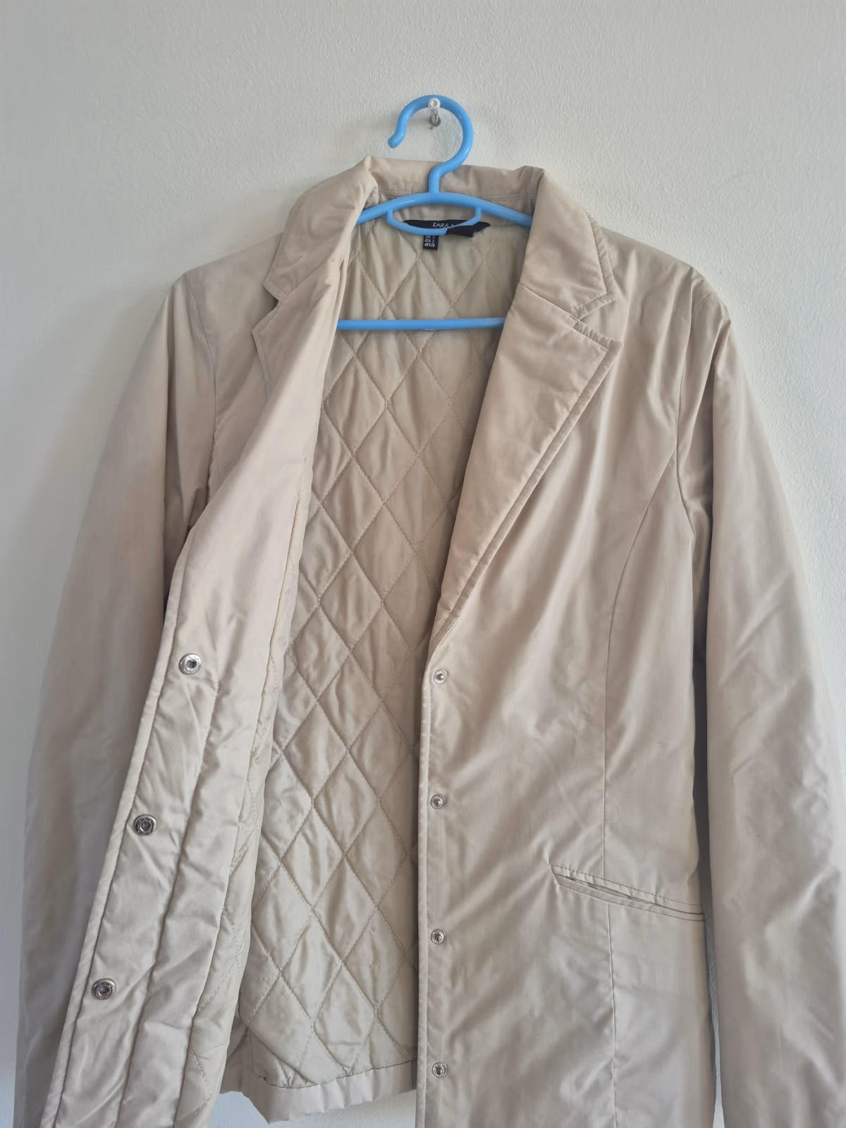 Zara Basic Quilted Blazer, photo 2