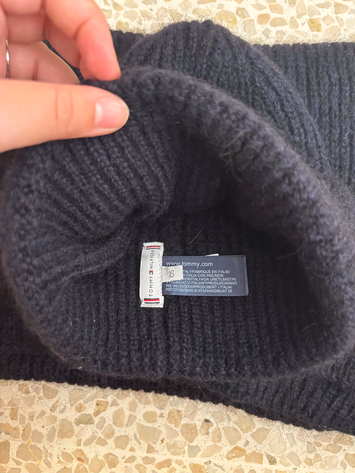 Pure wool Tommy Hilfiger Ribbed Winter Set, photo 2