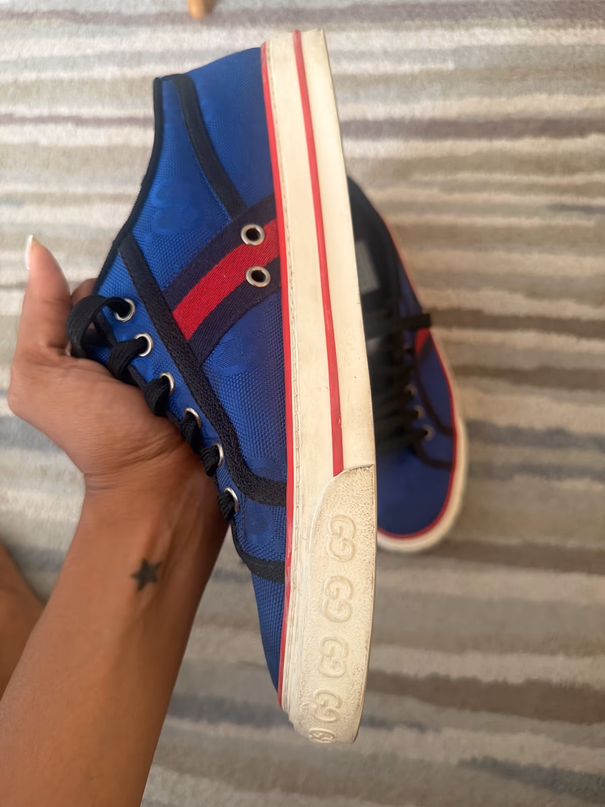 Gucci Tennis 1977 blu, foto 2