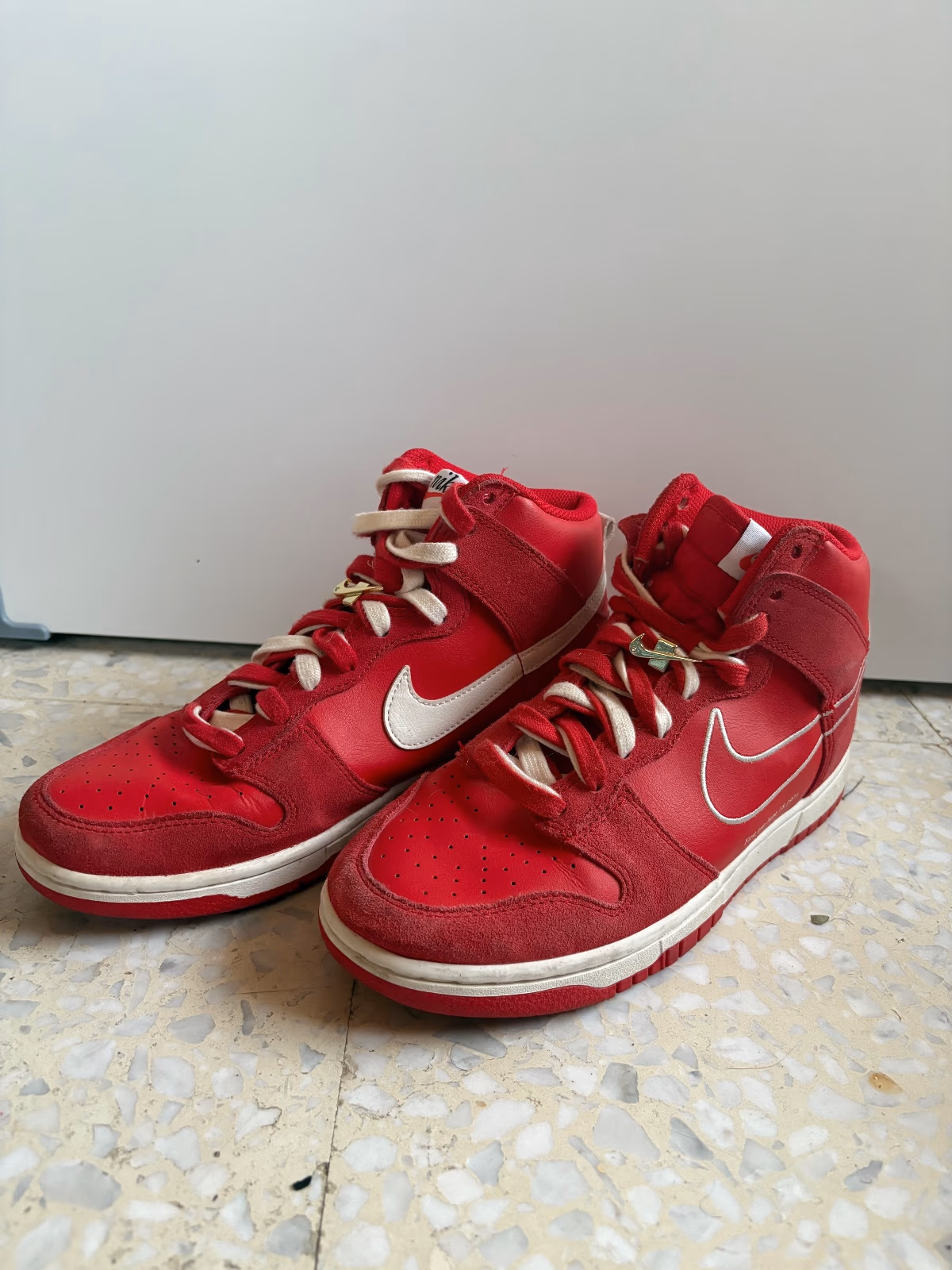 Red and White Nike 50th Anniversary Sneakers, photo 2