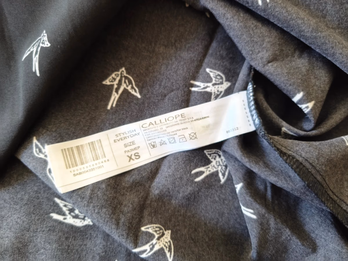 Calliope Sleeveless Bird Print Shirt, photo 5