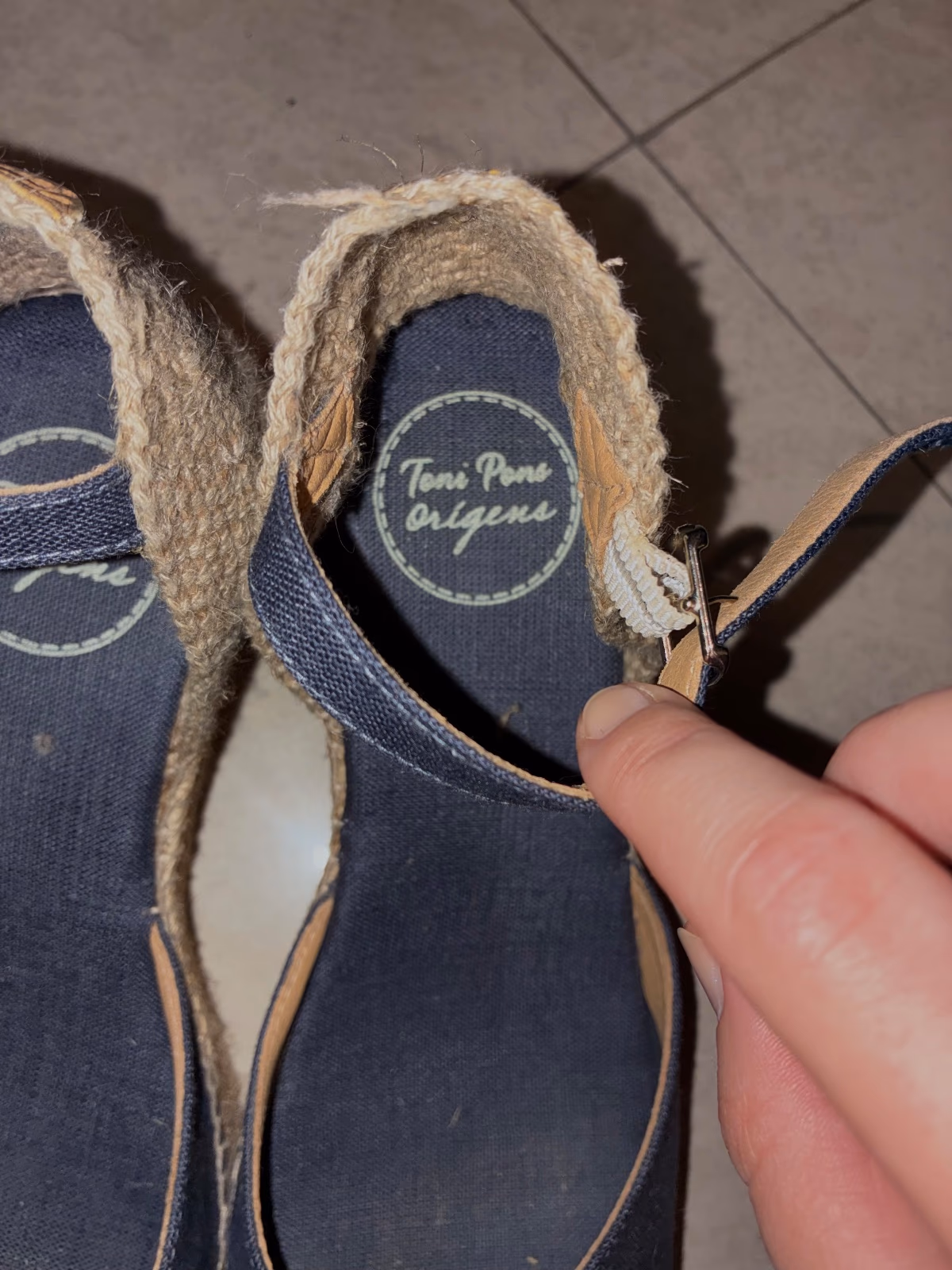 Cotton Wedge Espadrilles , photo 4