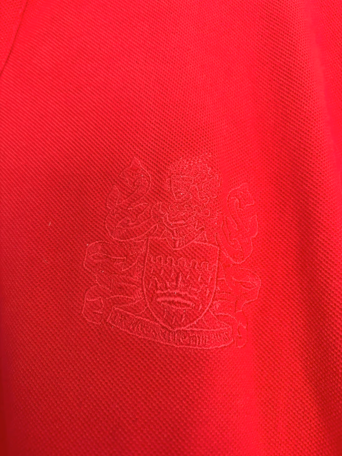 Red Short Sleeve Polo Shirt, photo 3