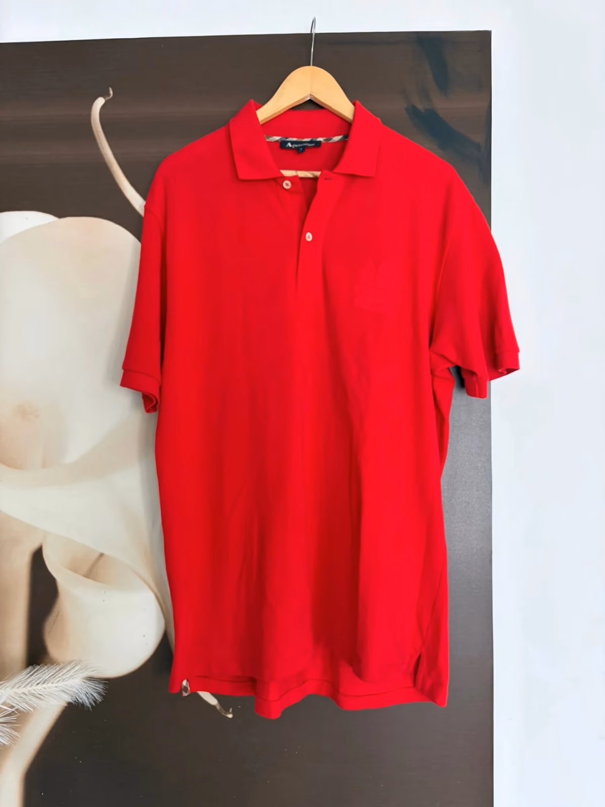 Red Short Sleeve Polo Shirt, photo 5