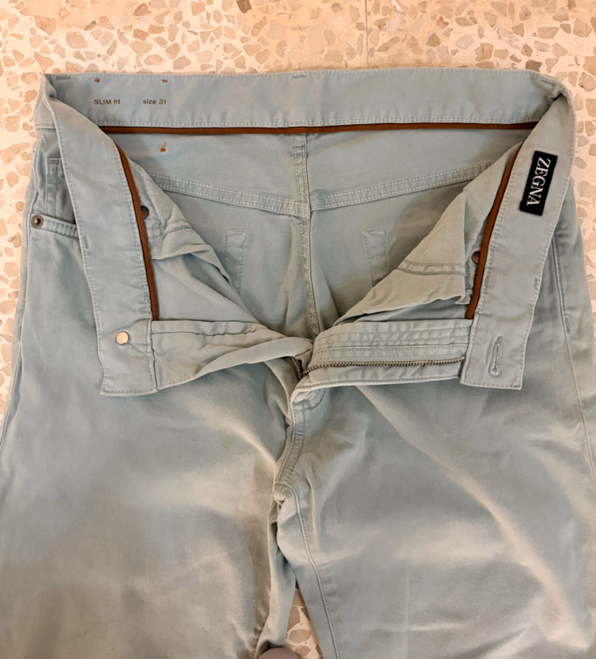 Pantaloni Zegna Slim Fit, foto 2