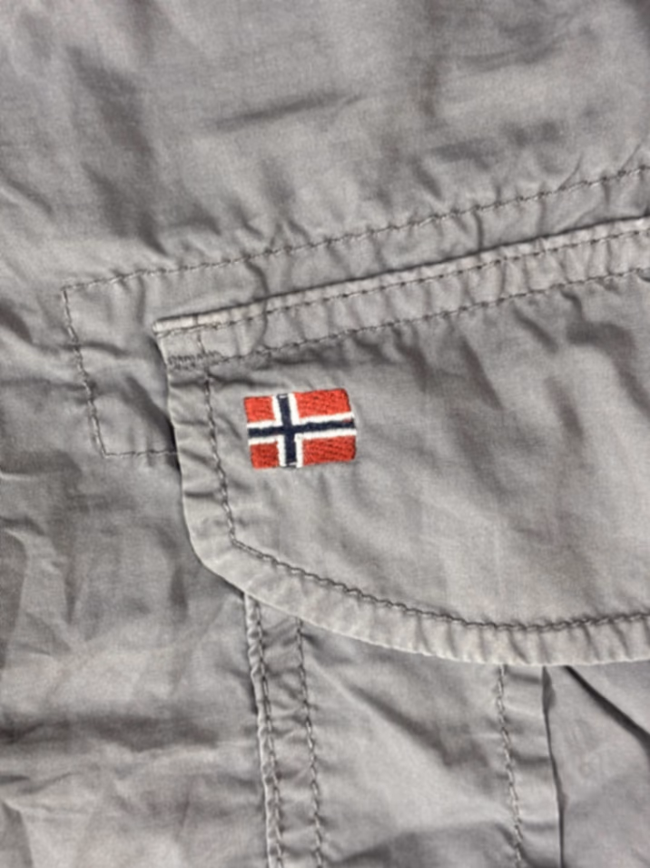 Pantalones cortos cargo grises Napapijri, foto 3