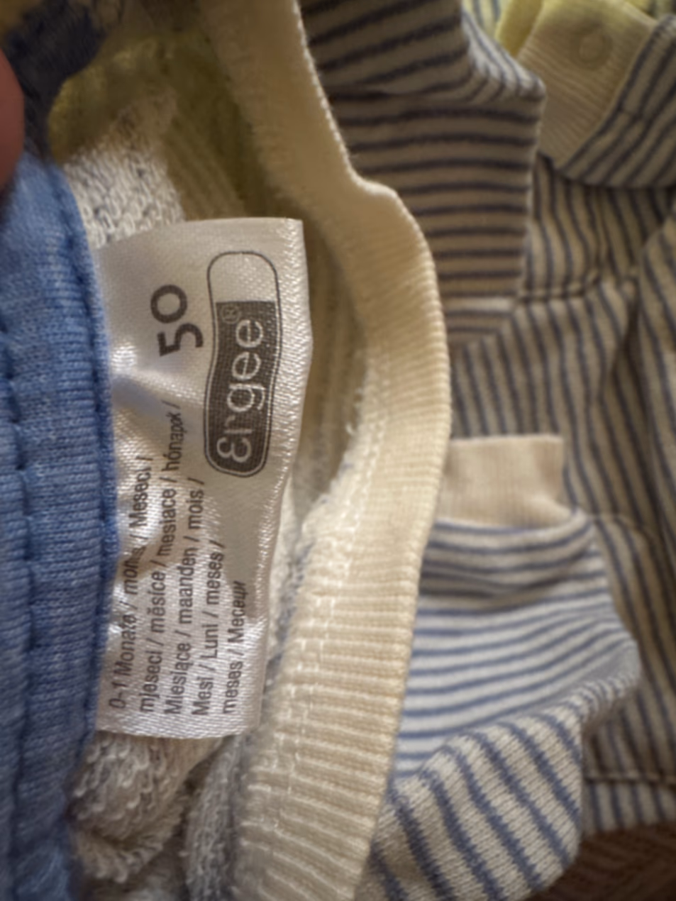 Striped Cotton Baby Romper, photo 3