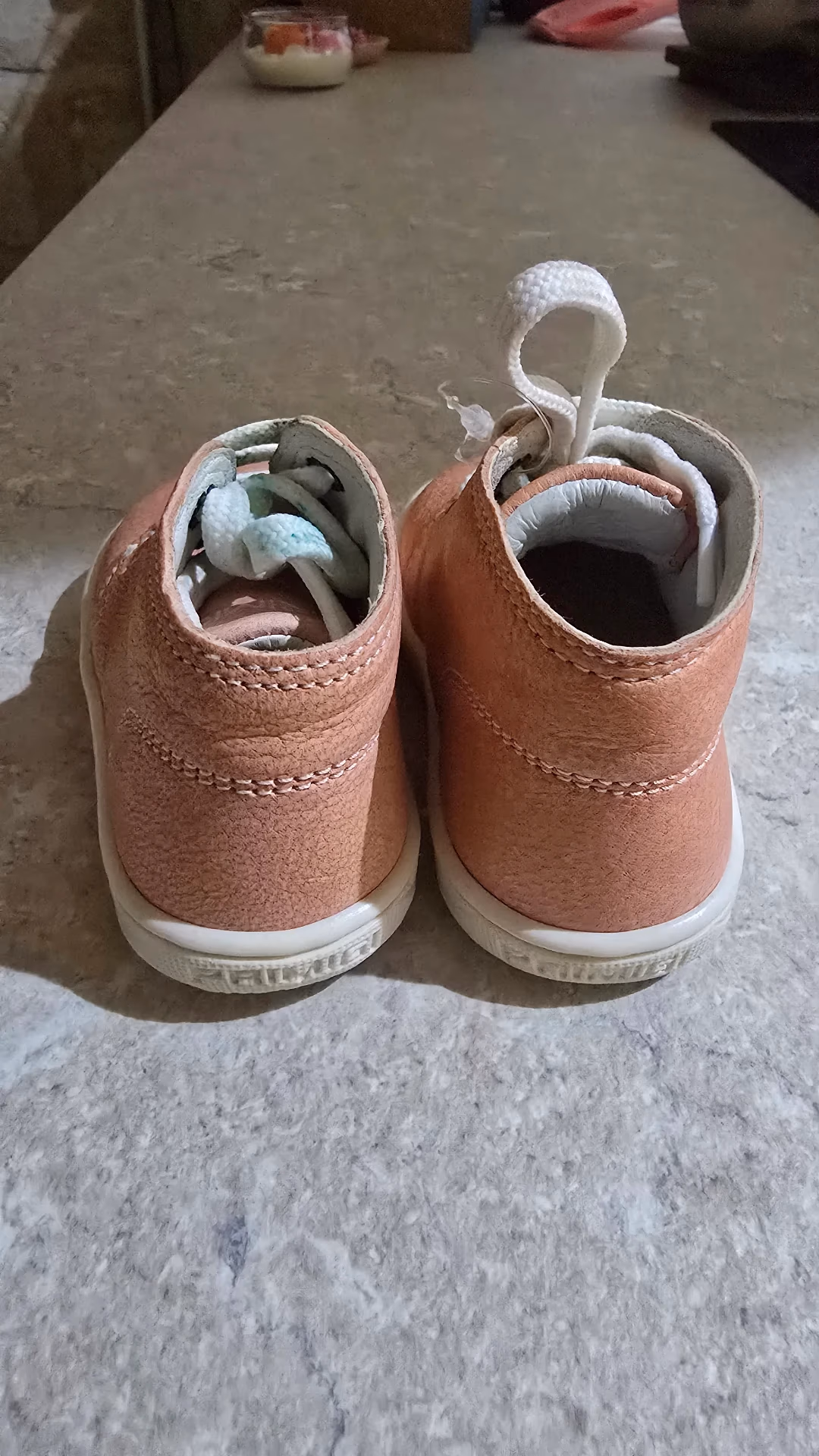 Primigi Pink Leather Baby Shoes, photo 2