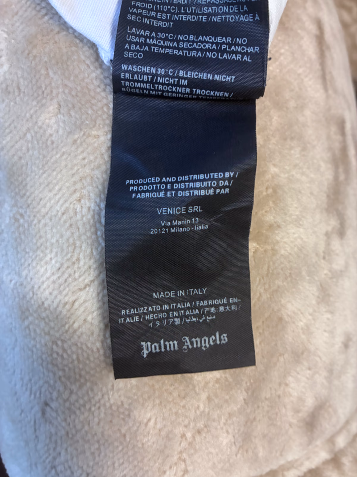 Camiseta Palm Angels com estampa de palmeira, fotografia 4