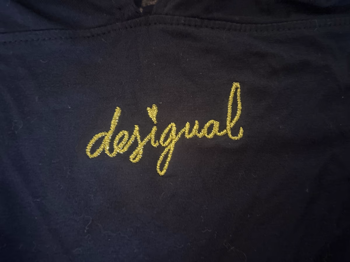 Desigual sleeveless blue patterned top, photo 3