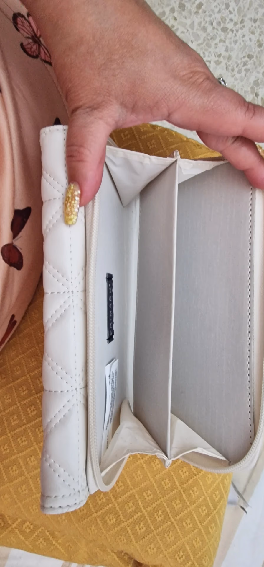 Quilted Faux Leather Twist Lock Wallet, photo 2