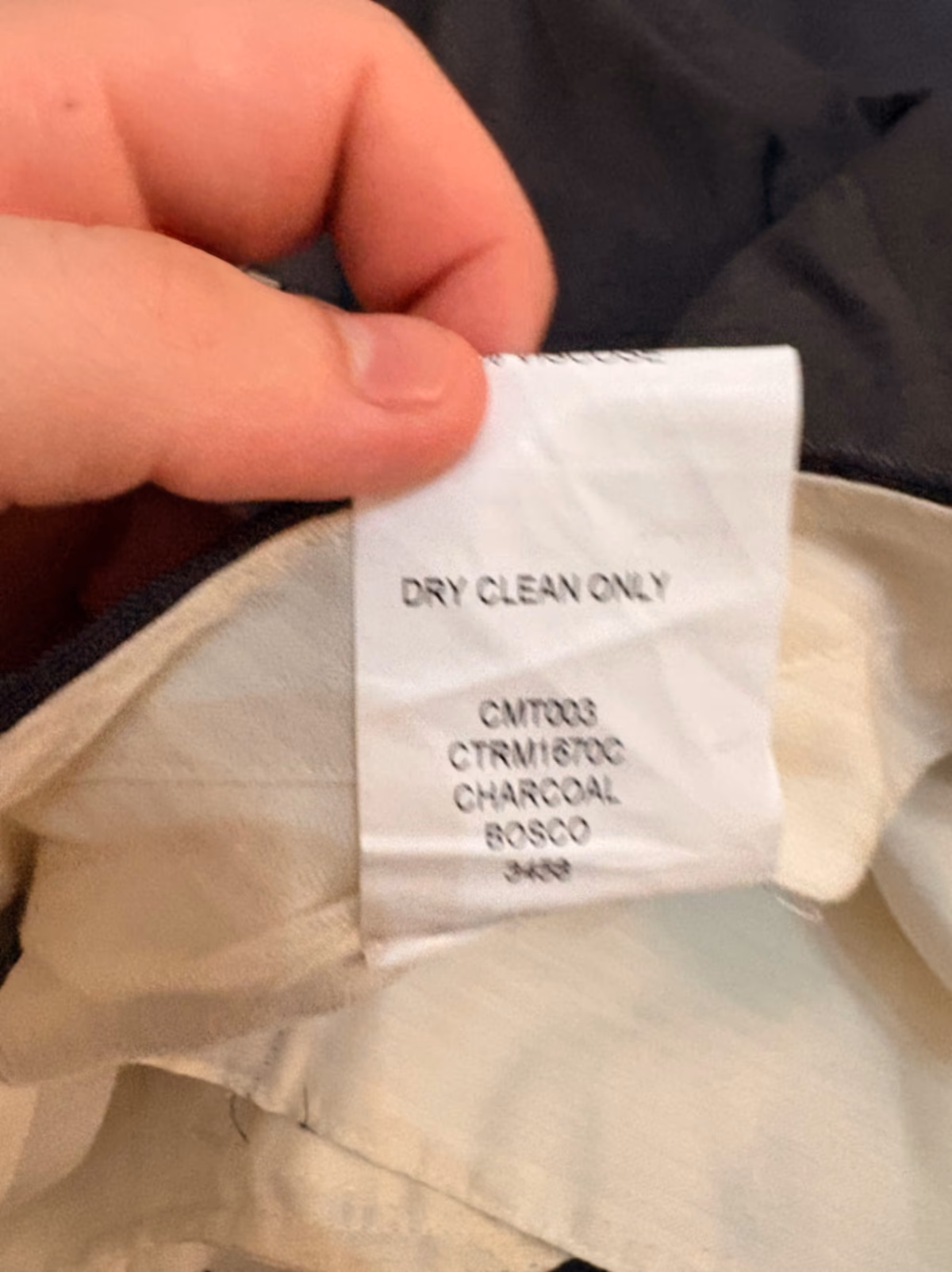 Fato de lã cinzento-escuro para homem da Gagliardi , fotografia 4