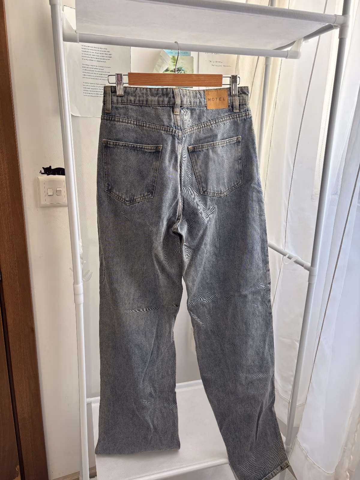 Motel Denim Straight Leg Jeans, photo 2