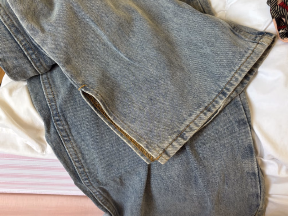 Motel Denim Straight Leg Jeans, photo 3