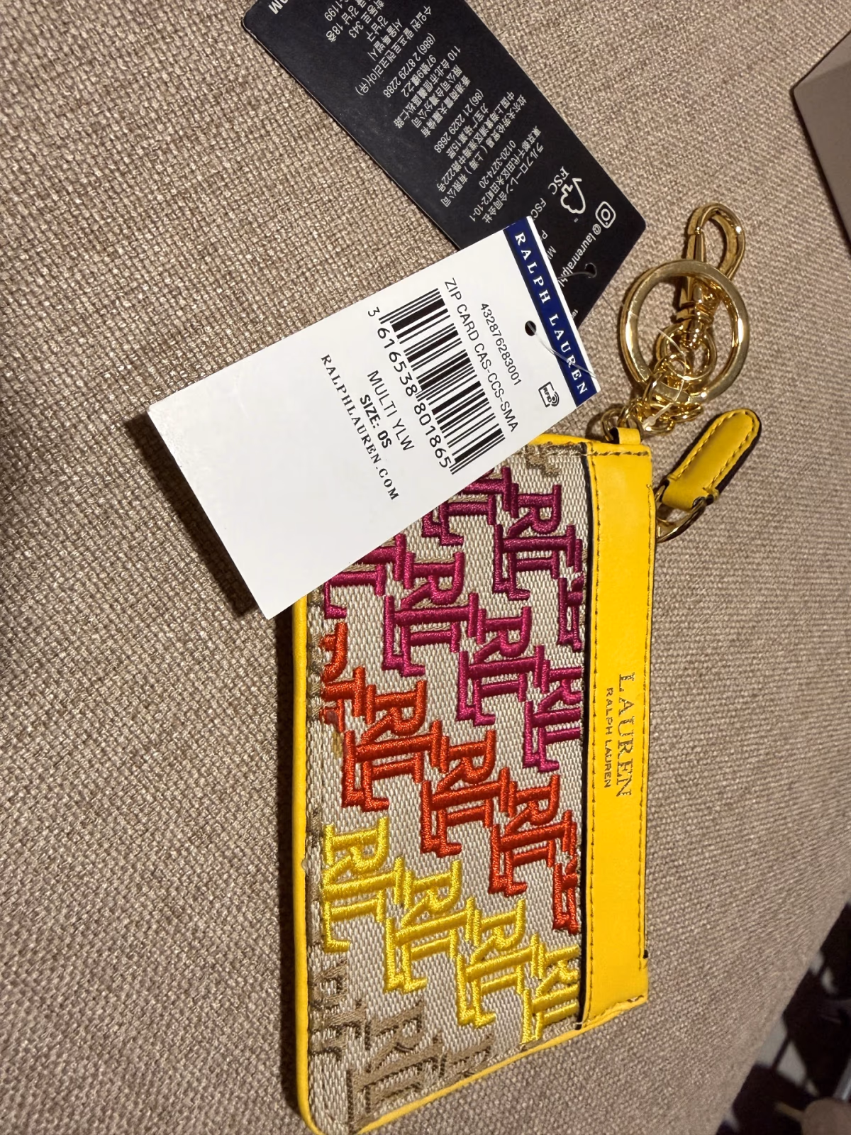 Ralph Lauren Logo Card Case, photo 2