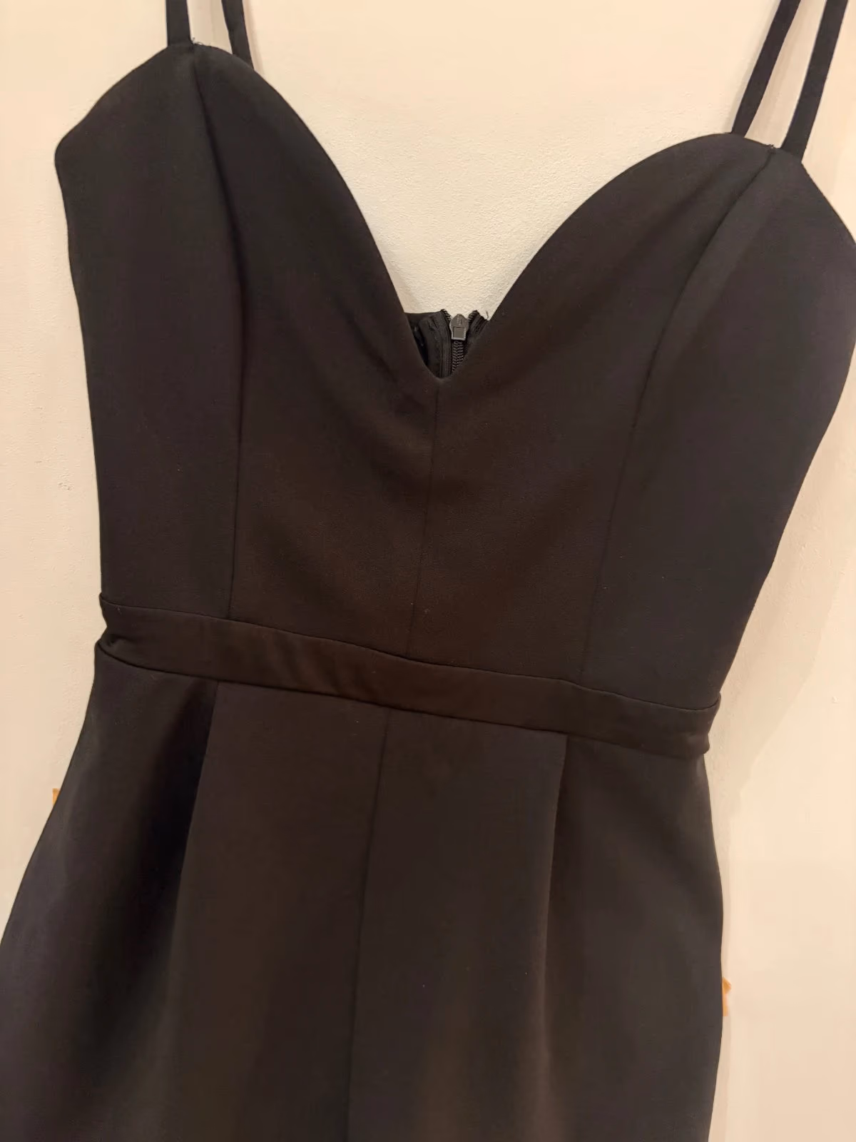 Black jumpsuit V-Neck - Bershka, photo 2