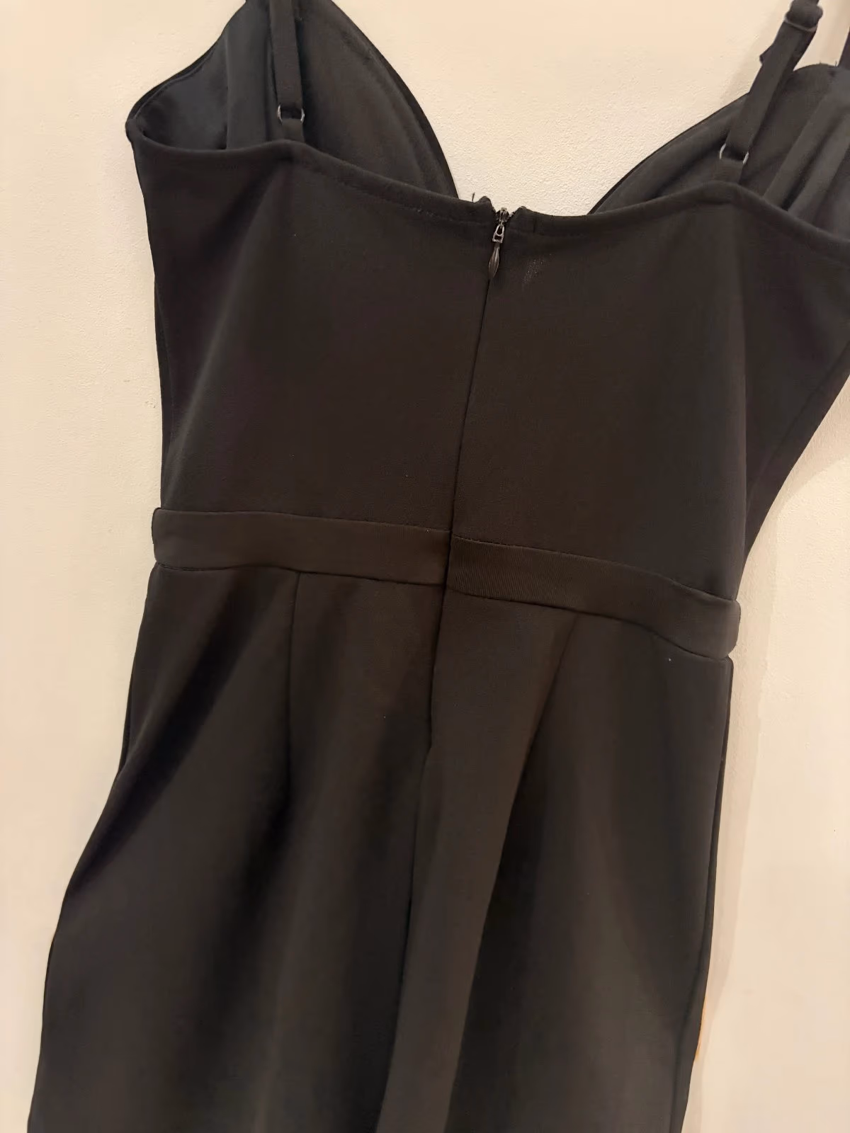 Black jumpsuit V-Neck - Bershka, photo 5