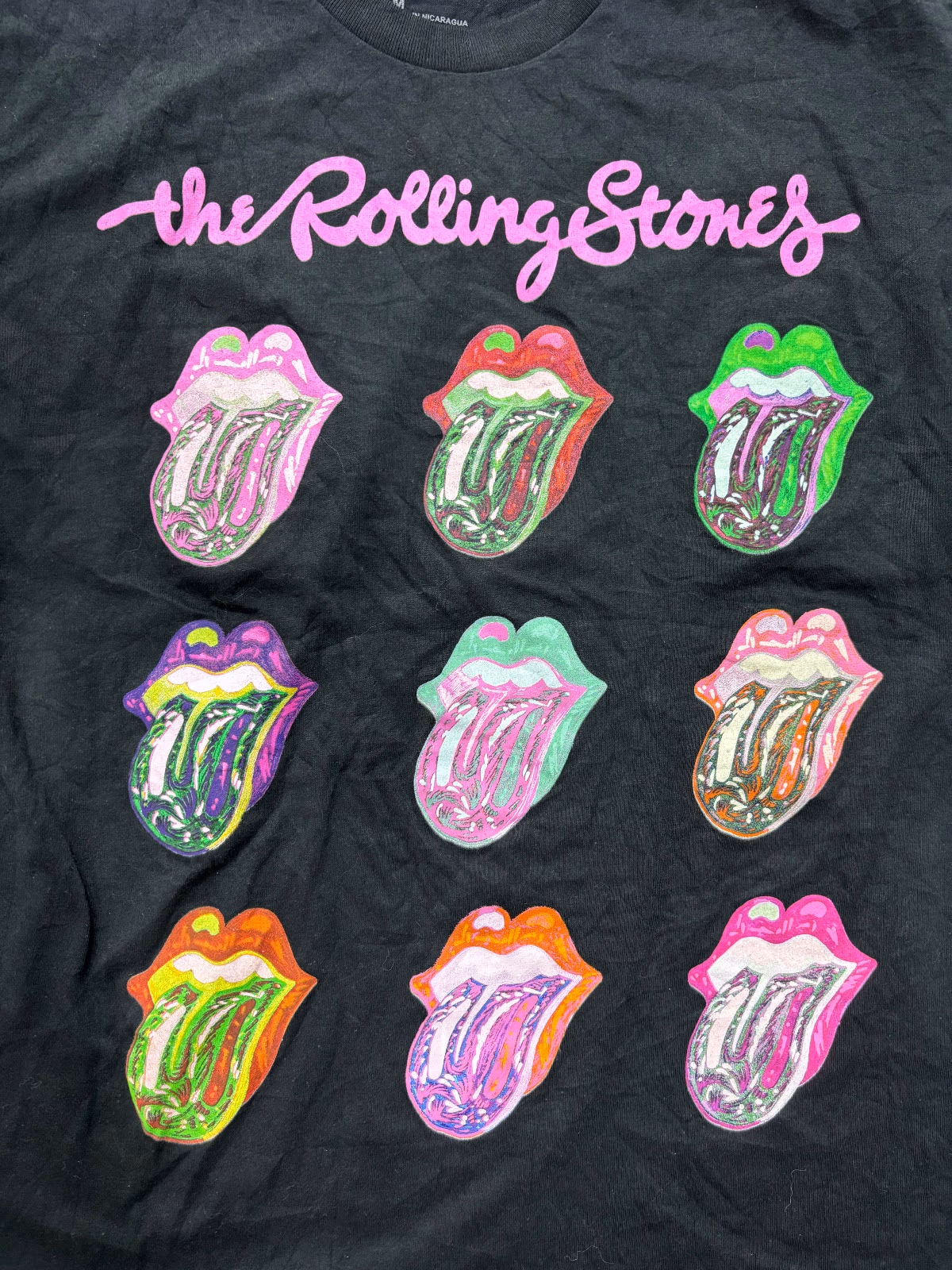 Camiseta con estampado gráfico de los Rolling Stones, foto 2