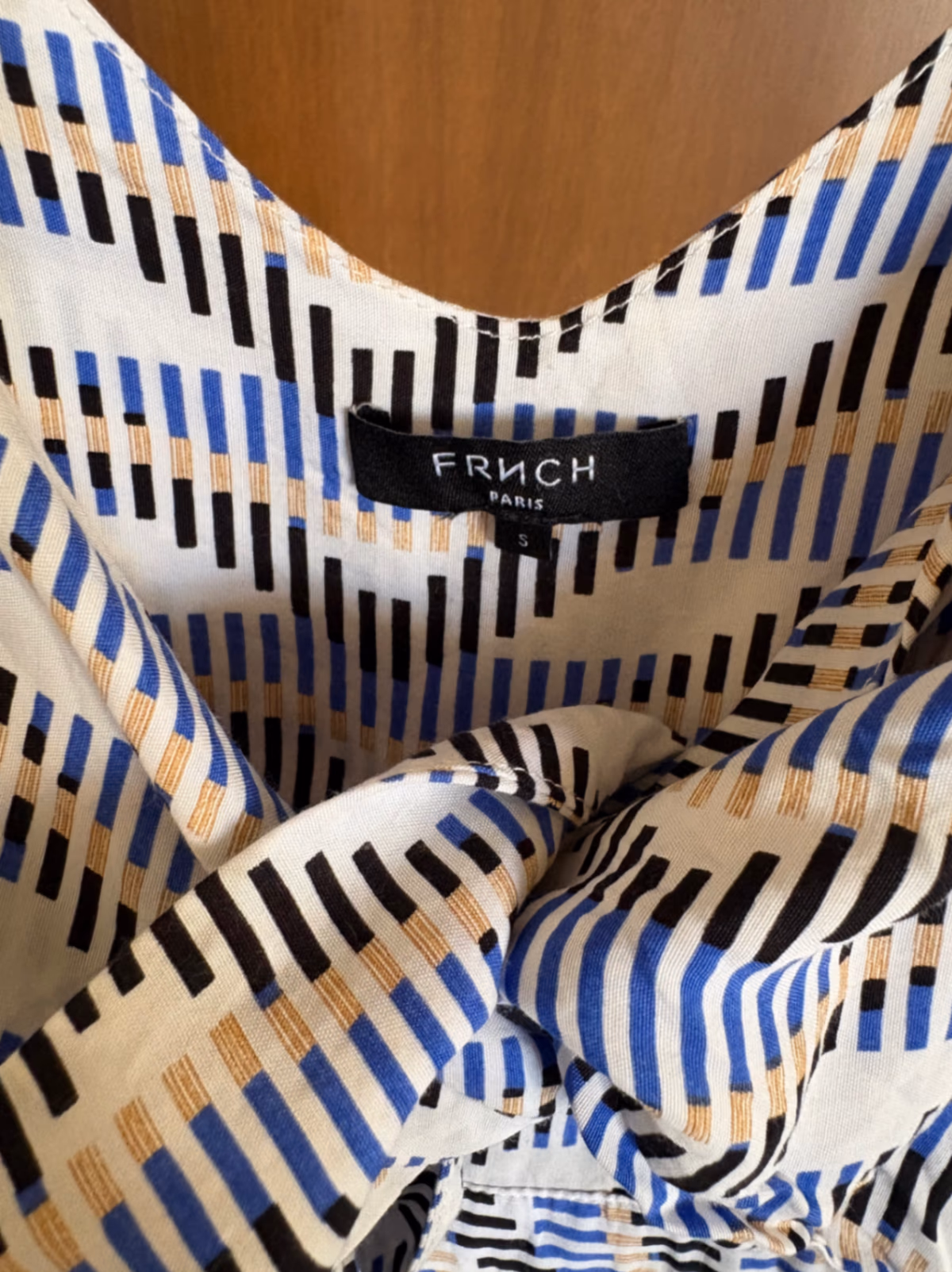Abito midi con fantasia "Fruch Paris", foto 2