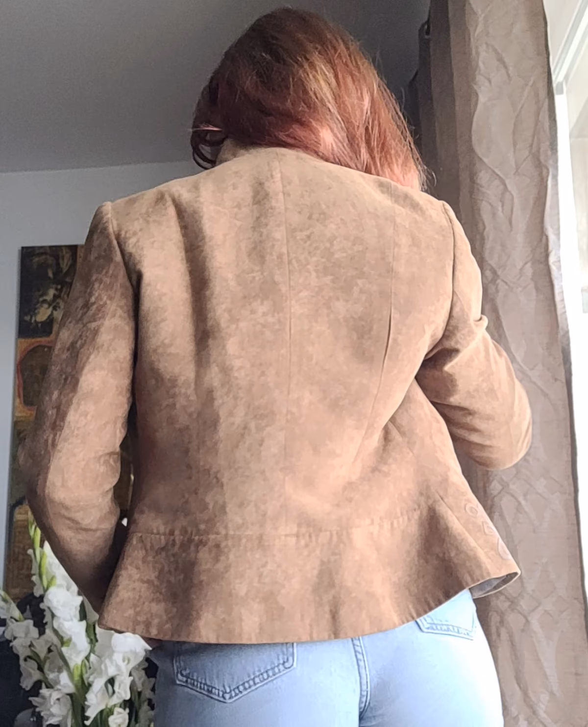 Vintage Italian brown jacket with cute details, photo 6