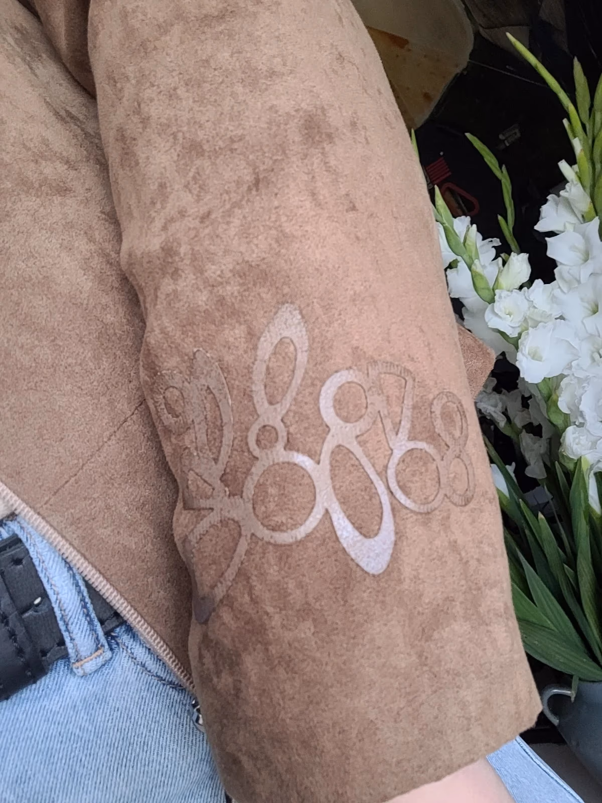 Vintage Italian brown jacket with cute details, photo 5