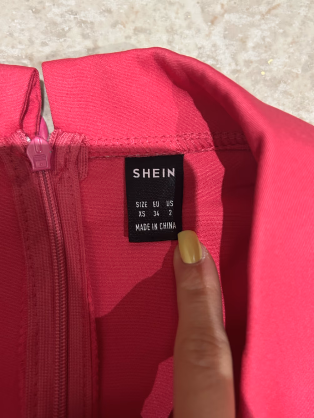 Pink Long Sleeve Blazer Playsuit, photo 3