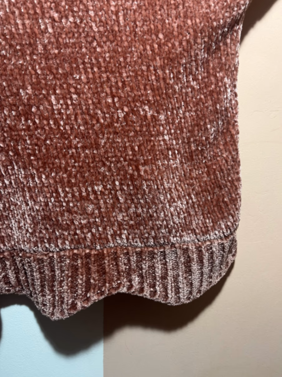 Zara Pink Chenille Knit Jumper, photo 4