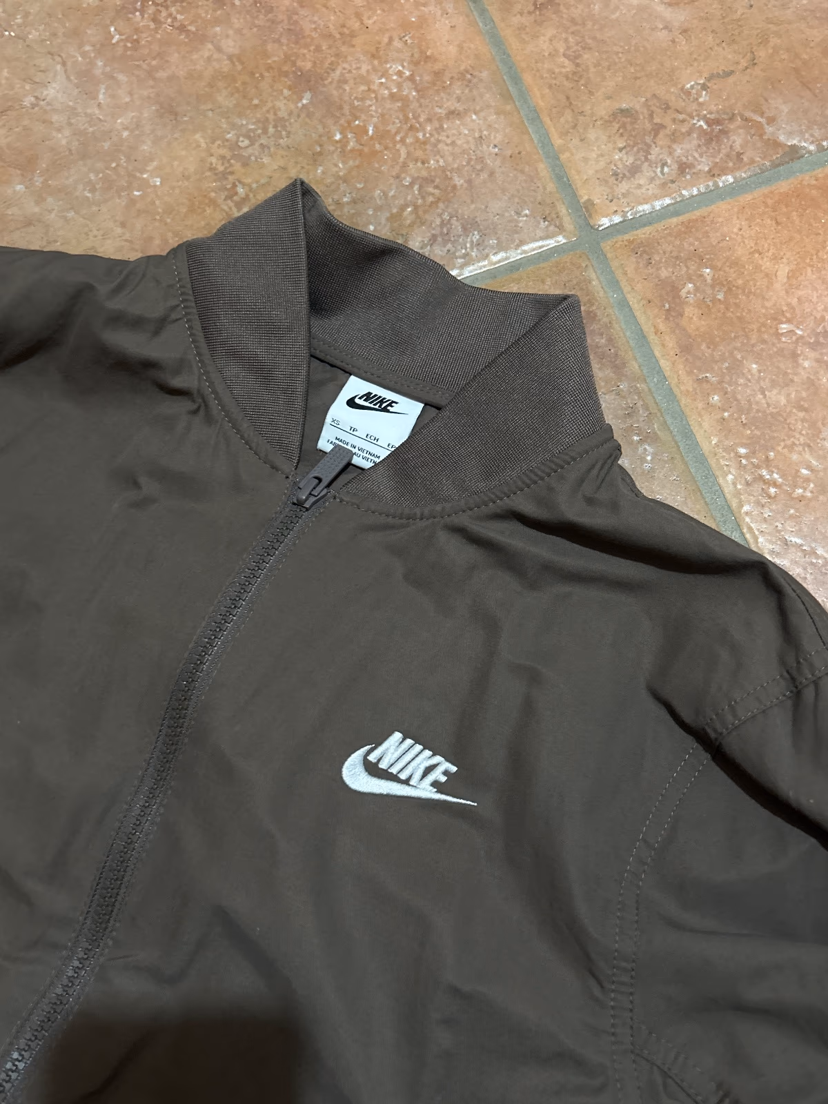 Nike Brown Zip Up Jacket, photo 2
