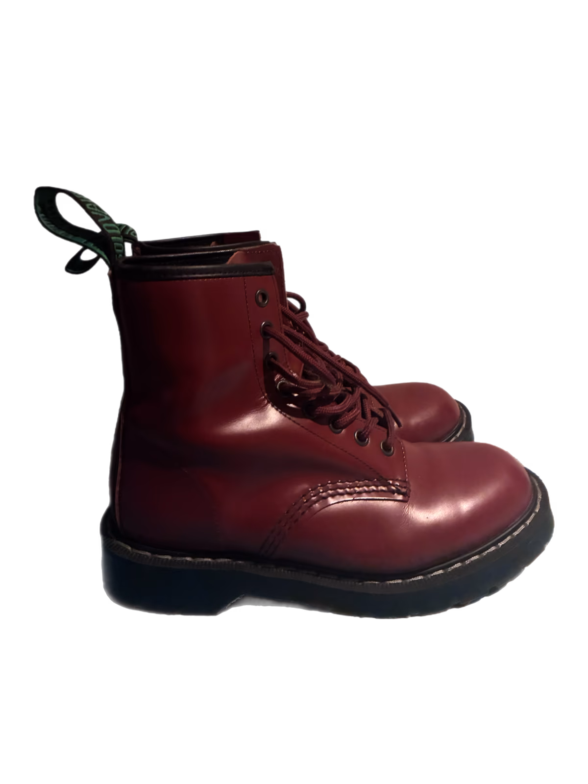 Burgundy Real Leather Docs, photo 3