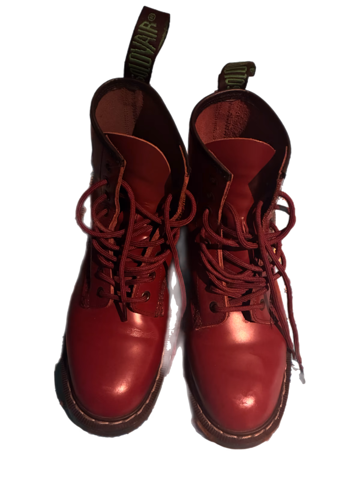 Burgundy Real Leather Docs, photo 2