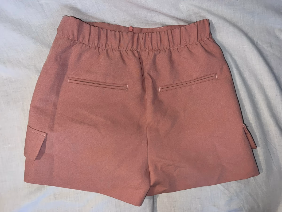 Bershka Pink Cargo Skort, photo 4