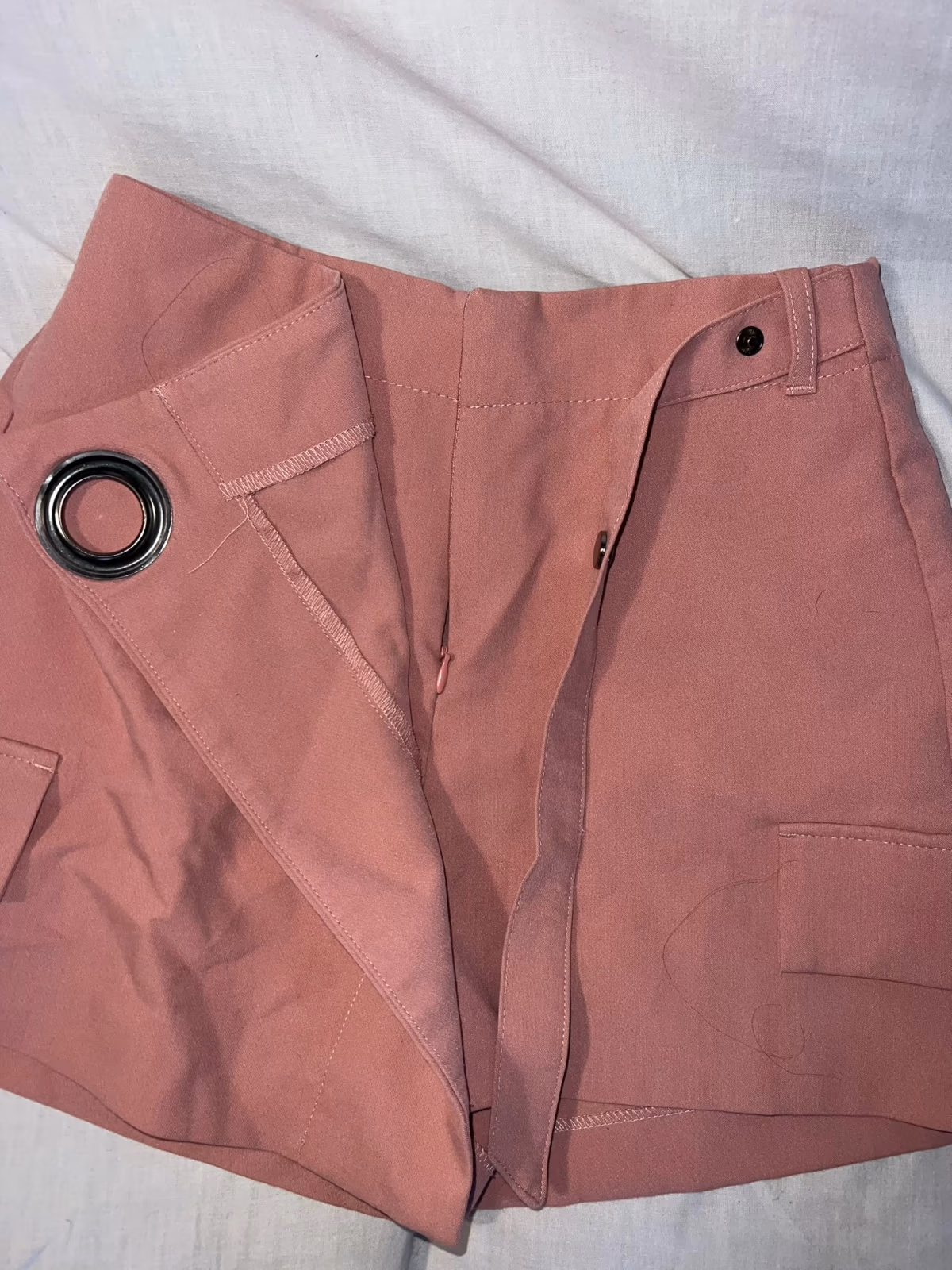 Bershka Pink Cargo Skort, photo 2