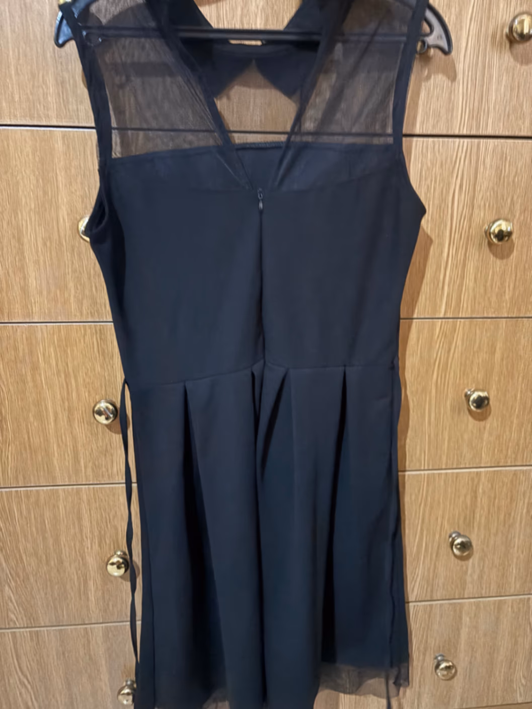 Black Mesh Back Tie Dress, photo 2