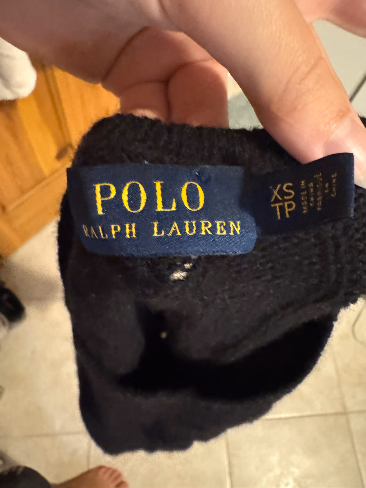 Black Polo Ralph Lauren jumper, photo 4