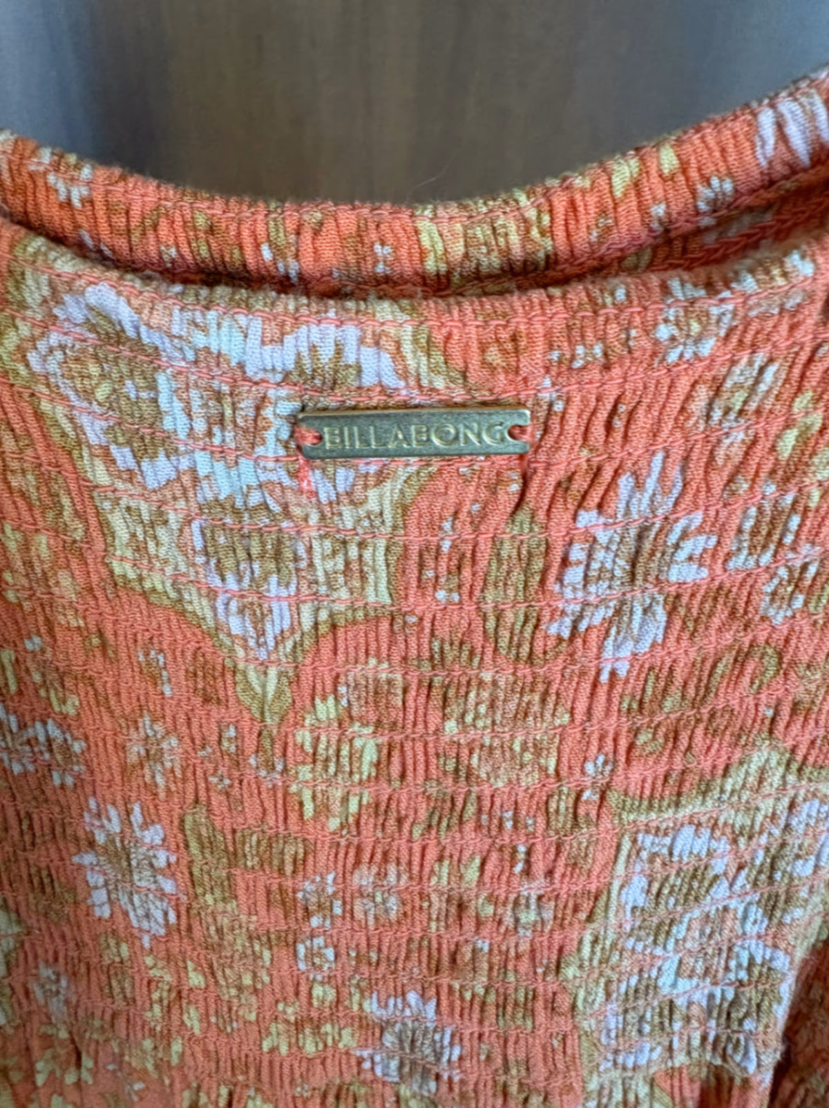 Vestido maxi com estampado em camadas da Billabong, fotografia 2