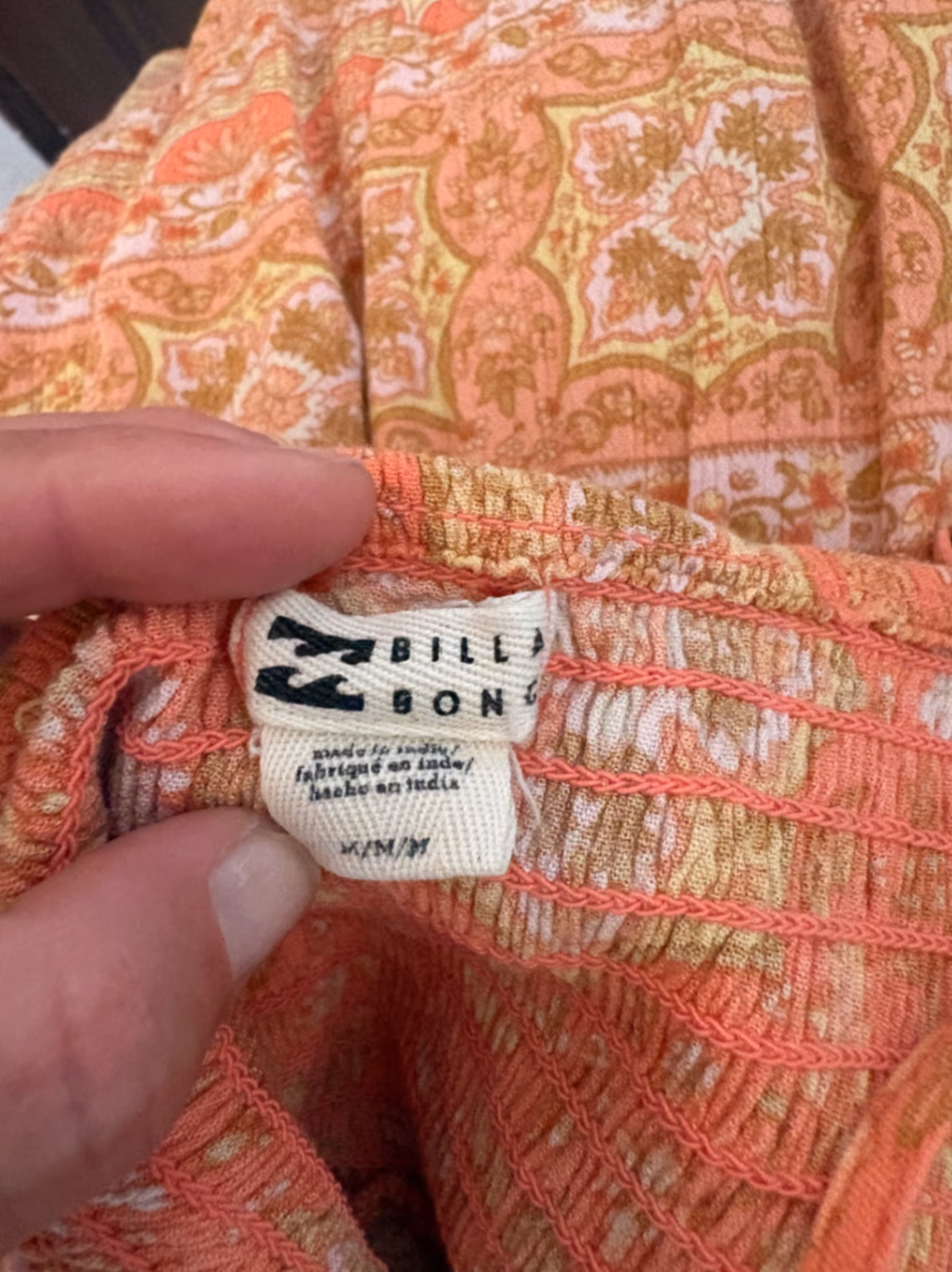 Vestido maxi com estampado em camadas da Billabong, fotografia 3