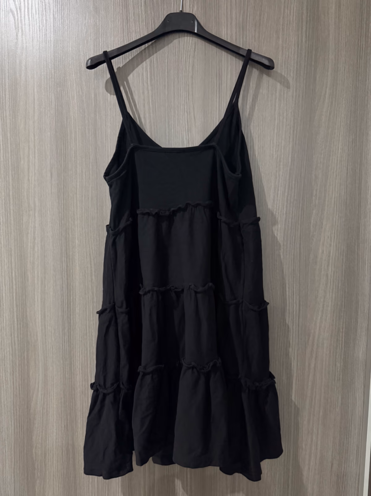 Black Tiered Mini Dress, photo 2