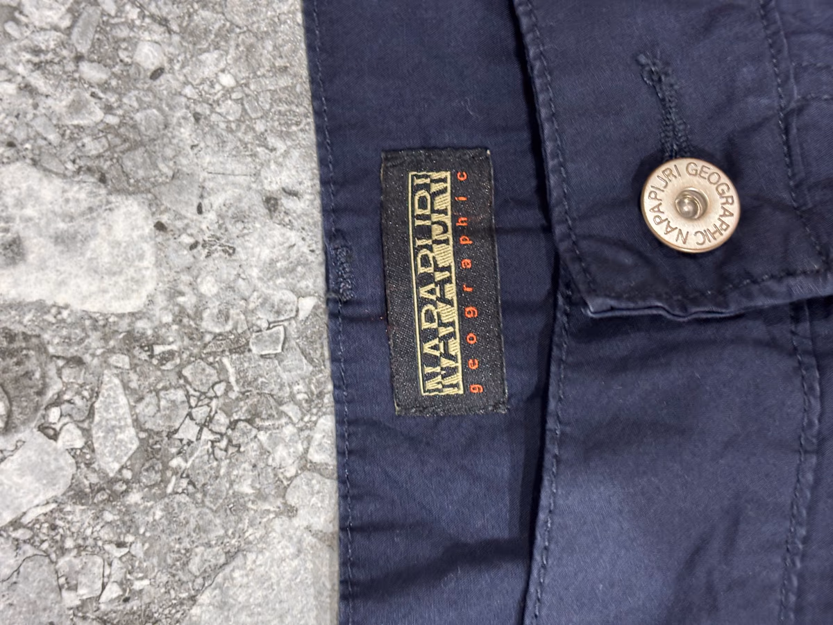 Napapijri Navy Cargo Shorts, photo 3