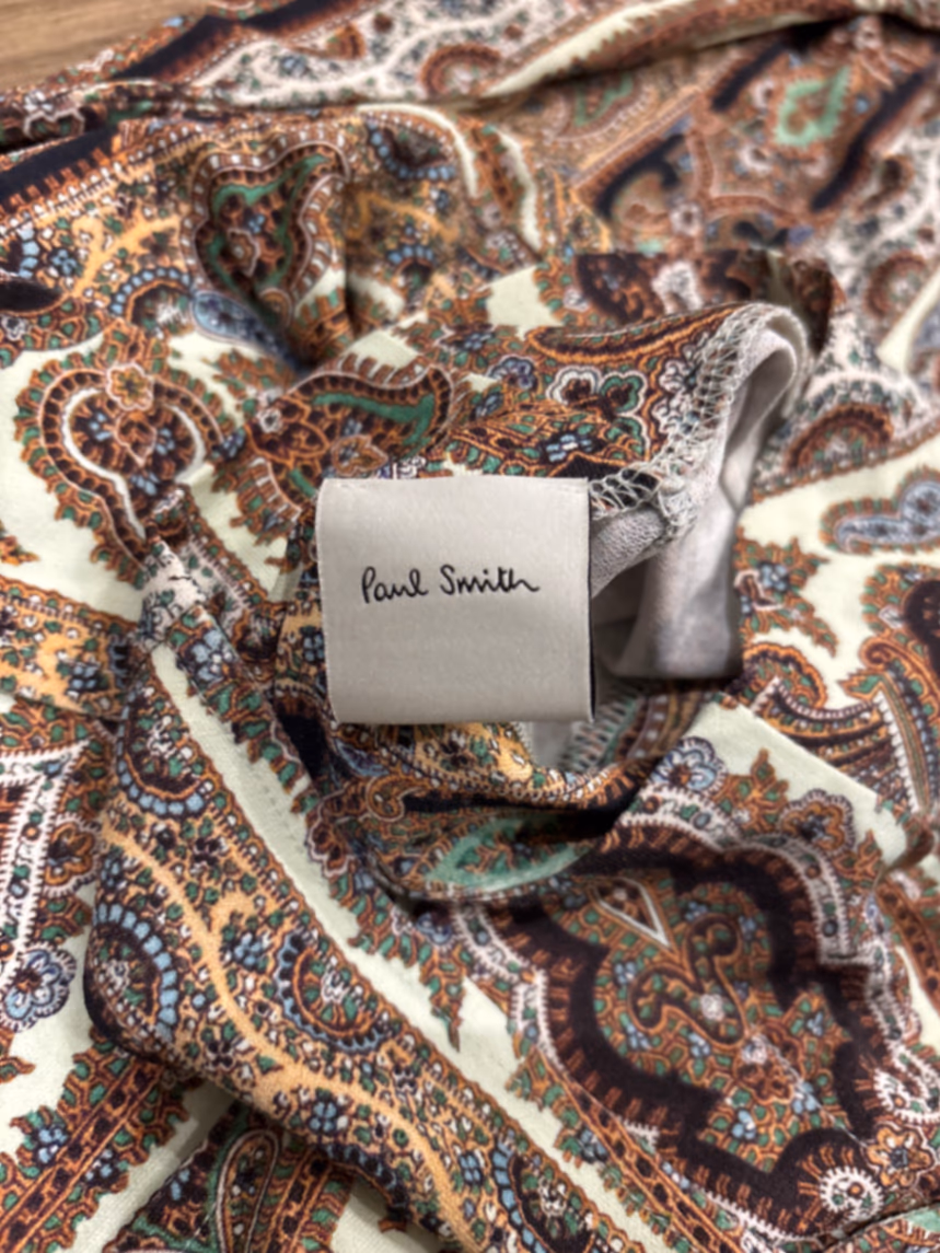 Paisley Print Long Sleeve Dress, photo 2